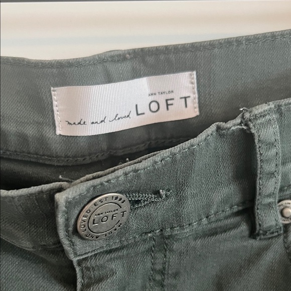 LOFT Women’s Modern Skinny Dark Green 24/00 - Picture 4 of 7